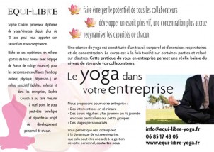 Yoga en entreprise